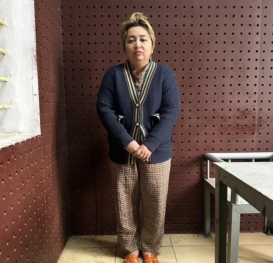 Đối tượng Võ Thị Lựu bị Công an Tp. Đồng Hới Quảng Bình bắt giữ