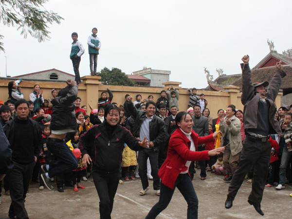 Khi nông dân ăn mừng 