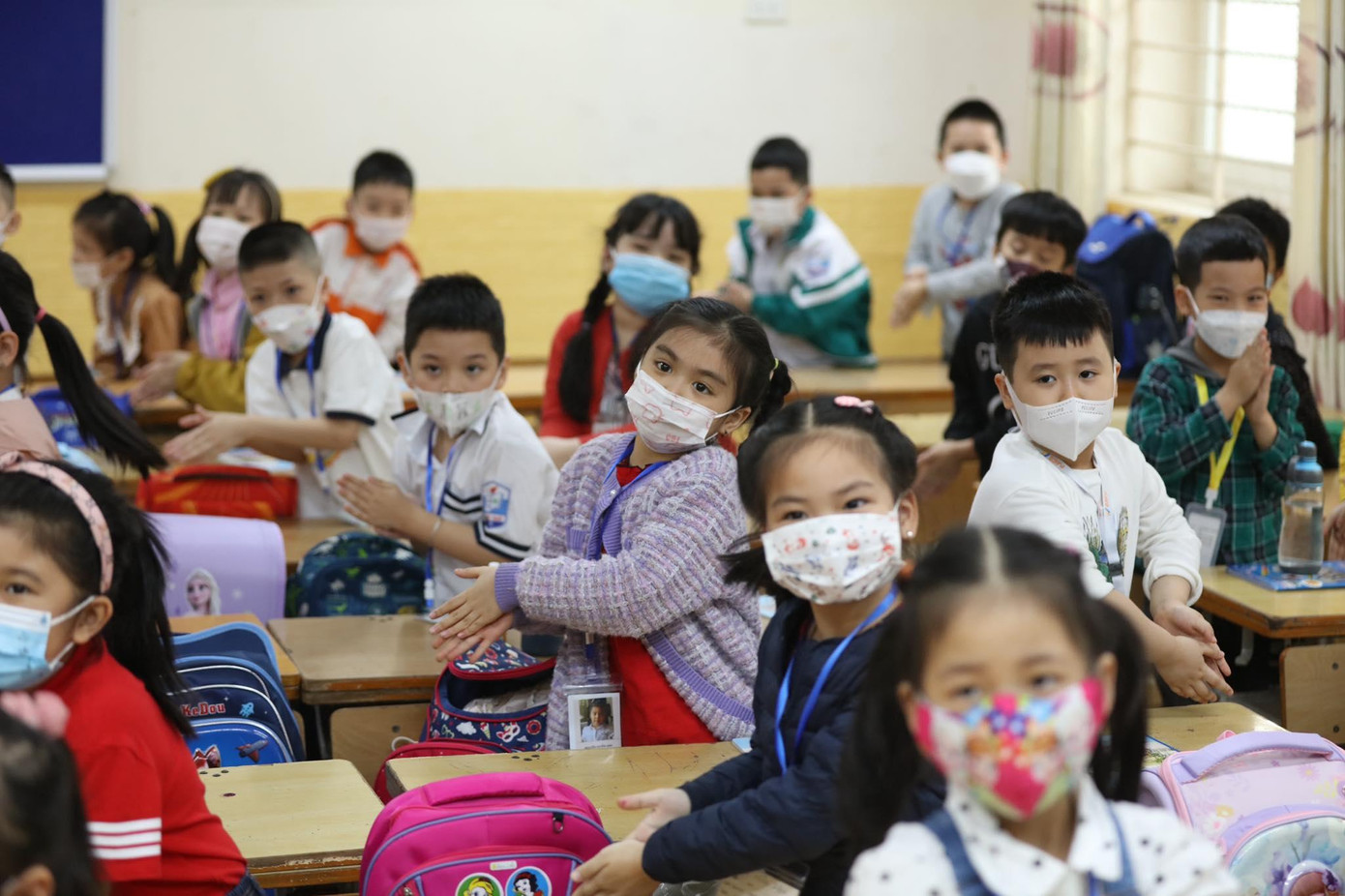 Ảnh chụp tại Trường Tiểu học Nguyễn Trãi. Ảnh: Như Ý Ảnh chụp tại Trường Tiểu học Nguyễn Trãi. Ảnh: Như Ý