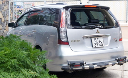 Chiếc ôtô chở Dũng “Ben” từ TP HCM lên Bình Dương gây án