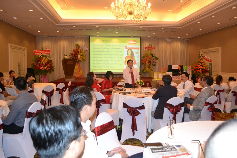 TBT Lê Xuân Sơn giới thiệu về sự ra đời và phát triển của báo trong 60 năm qua