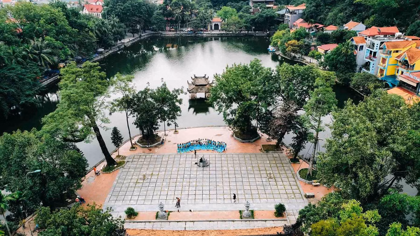 Một góc huyện Quốc Oai.