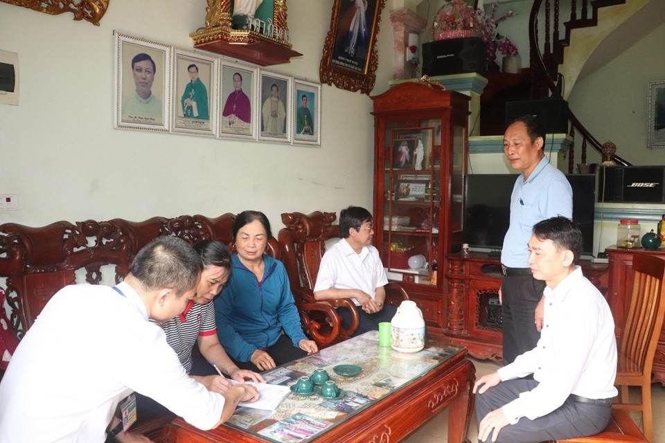 Lấy ý kiến cử tri về phương án sáp nhập đơn vị hành chính tại huyện Chương Mỹ