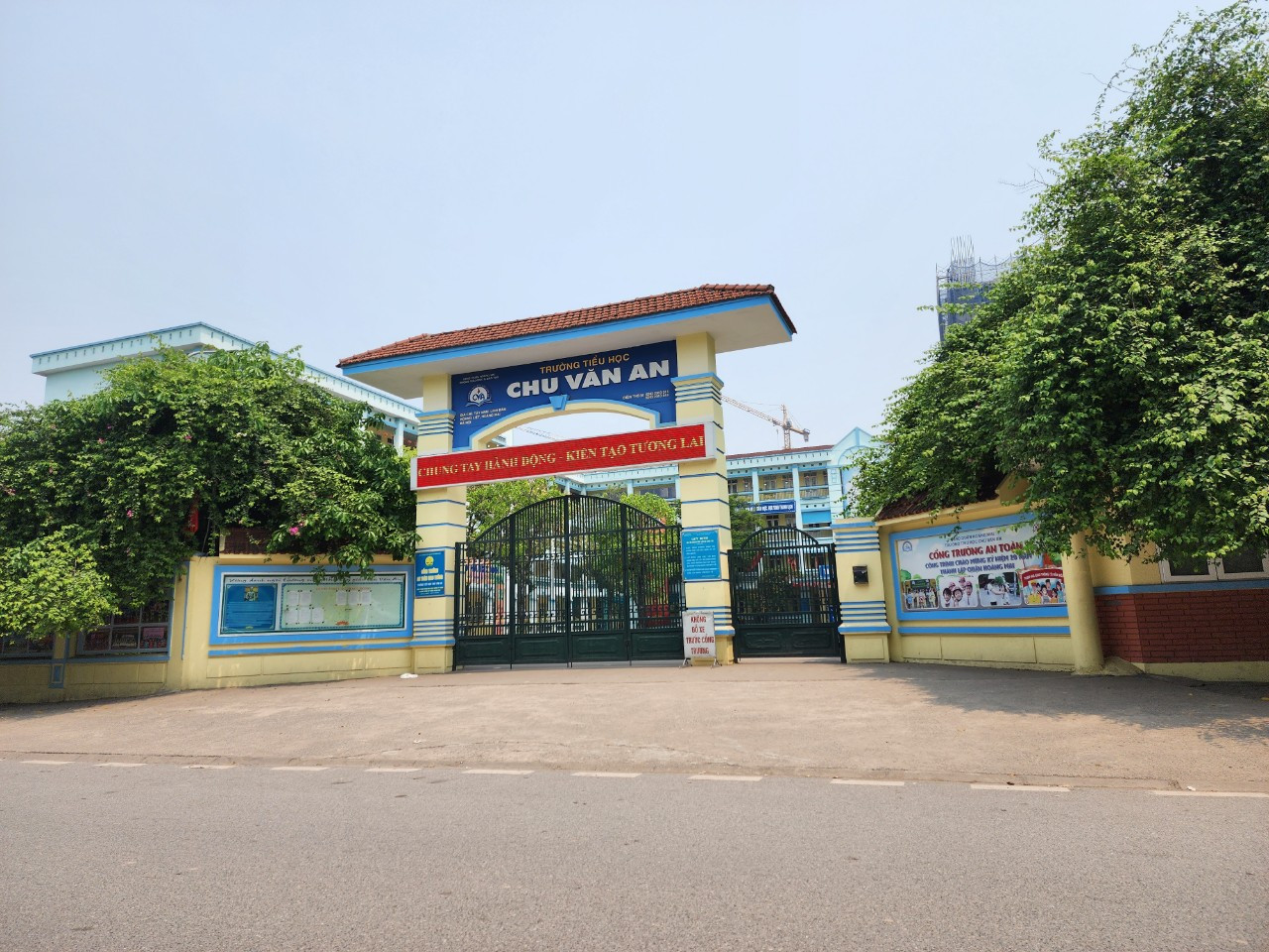 Trường Tiểu học Chu Văn An, phường Hoàng Liệt, quận Hoàng Mai Trường Tiểu học Chu Văn An, phường Hoàng Liệt, quận Hoàng Mai