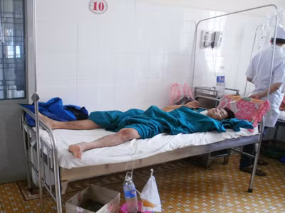 Nghi can nghịch tử được cấp cứu tại bệnh viện