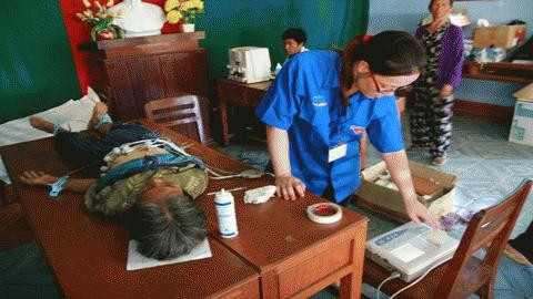 Bác sỹ trẻ tình nguyện ở đảo Lý Sơn