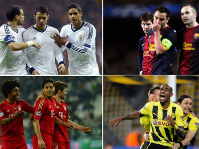 Đại chiến Bundes-Liga tại bán kết Champions League