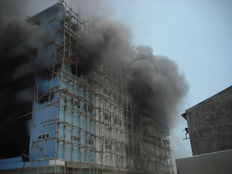 Hiện trường vụ cháy