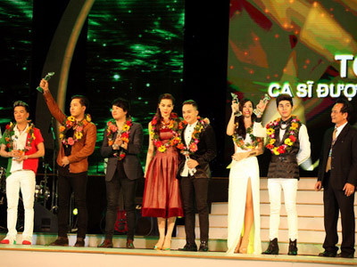 Các ca sĩ được yêu thích nhất