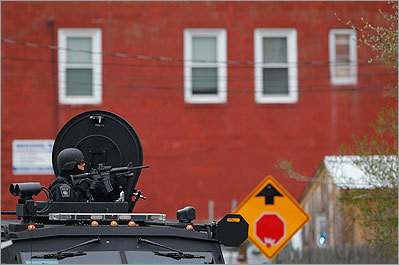 Một cảnh sát tại Watertown