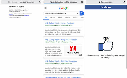 Website, fanpage Nhật Cường Mobile dừng hoạt động ảnh 1