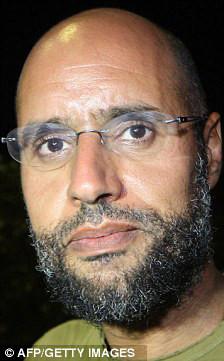 Saif al-Islam, con trai của đại tá Gaddafi . Saif al-Islam, con trai của đại tá Gaddafi