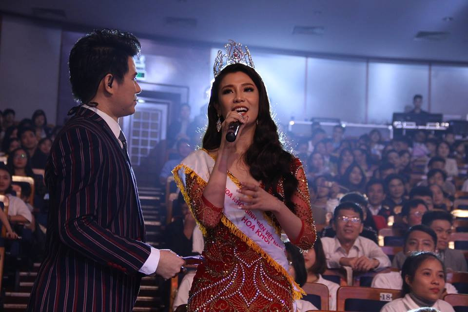 Nữ sinh ĐH Luật - Huế trở thành Hoa khôi Sinh viên Việt Nam 2018 ảnh 3