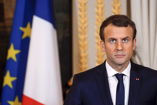 Tổng thống Pháp Emmanuel Macron.