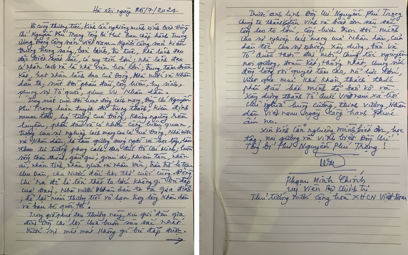 Tổ chức Lễ Quốc tang Tổng Bí thư Nguyễn Phú Trọng ảnh 38