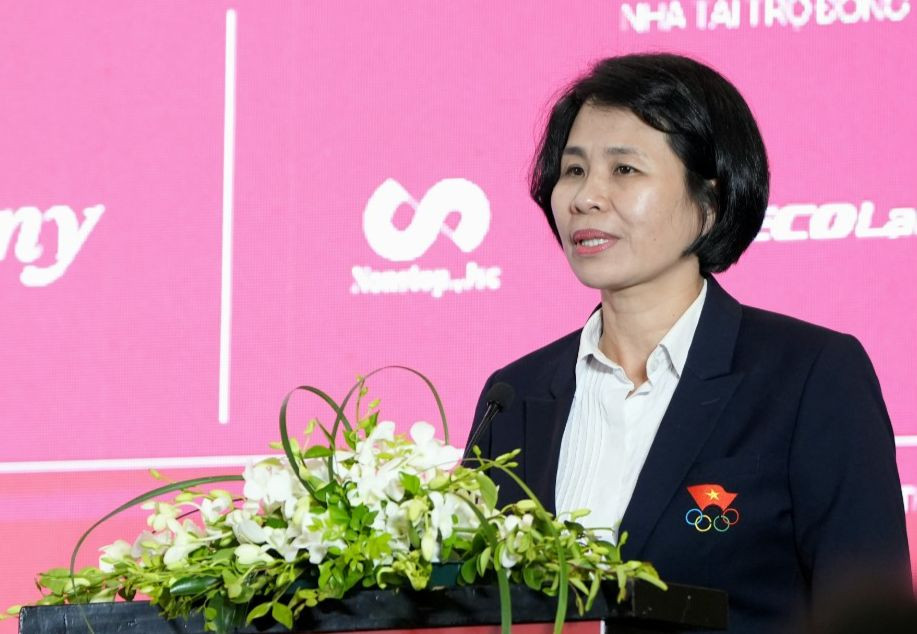 Bà Lê Thị Hoàng Yến - Phó Cục trưởng Cục Thể dục - Thể thao. Bà Lê Thị Hoàng Yến - Phó Cục trưởng Cục Thể dục - Thể thao.