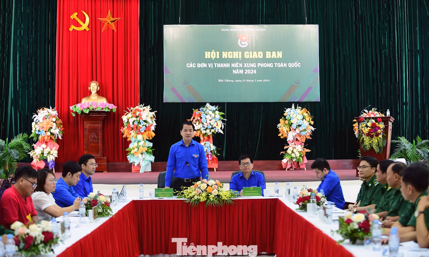 Anh Ngô Văn Cương đề nghị các đại biểu thảo luận, chia sẻ các mô hình hay, cách làm hiệu quả, sáng tạo; chia sẻ những khó khăn vướng mắc và ý kiến đề xuất liên quan. Ảnh: Xuân Tùng