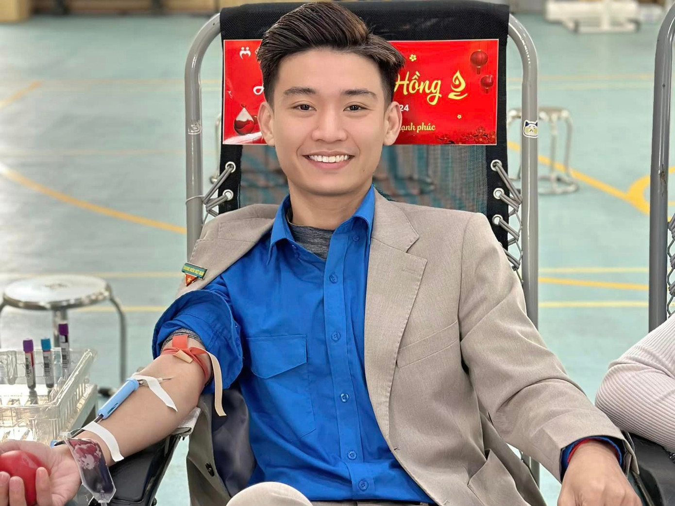 Thành tích cực tham gia các hoạt động thiện nguyện, vì cộng đồng. Ảnh: FBNV