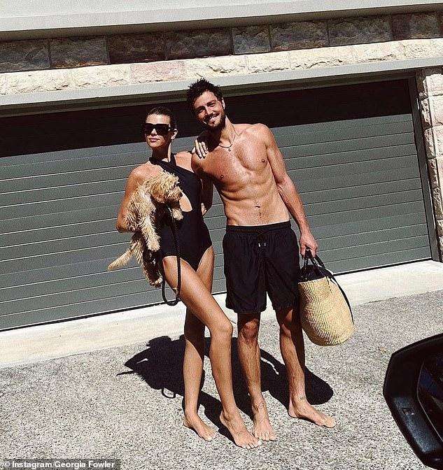 Georgia Fowler đang hạnh phúc bên bạn trai doanh nhân người Úc - chủ chuỗi nhà hàng mang tên Fishbowl - sau khi công khai hẹn hò vào tháng 2 năm ngoái.