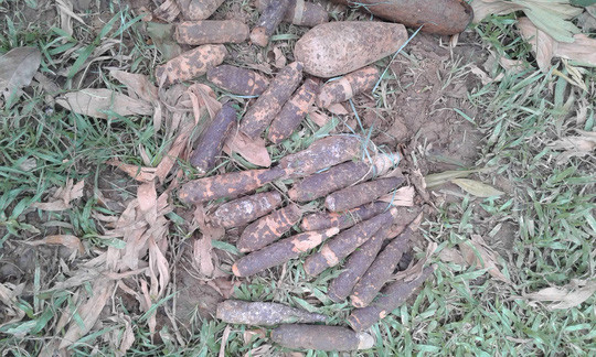 Chủ phế liệu 'mua nhầm' hơn 260 đầu đạn pháo, bom chưa phát nổ ảnh 1