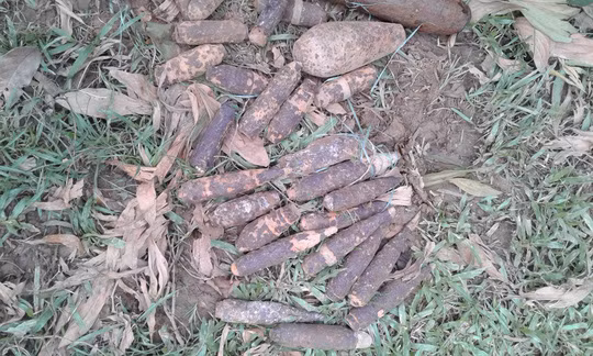 Chủ phế liệu 'mua nhầm' hơn 260 đầu đạn pháo, bom chưa phát nổ ảnh 1