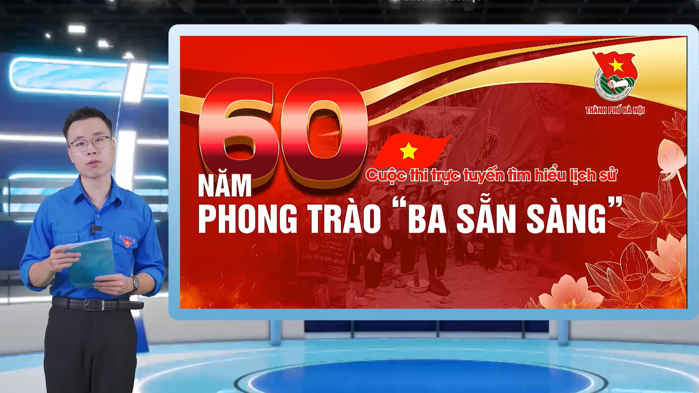 Cuộc thi tìm hiểu lịch sử 60 năm phong trào “Ba sẵn sàng” được tổ chức dưới hình thức thi trắc nghiệm tương tác trực tuyến. Cuộc thi tìm hiểu lịch sử 60 năm phong trào “Ba sẵn sàng” được tổ chức dưới hình thức thi trắc nghiệm tương tác trực tuyến.