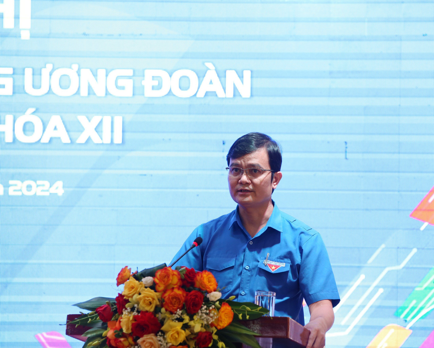 Bí thư thứ nhất T.Ư Đoàn Bùi Quang Huy phát biểu tại hội nghị. Bí thư thứ nhất T.Ư Đoàn Bùi Quang Huy phát biểu tại hội nghị.