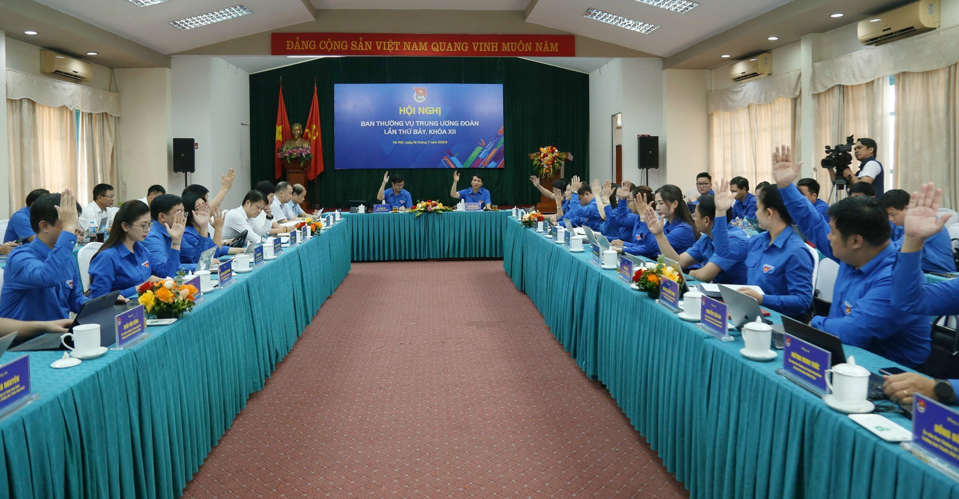 Hội nghị Ban Thường vụ T.Ư Đoàn lần thứ bảy, khóa XII Hội nghị Ban Thường vụ T.Ư Đoàn lần thứ bảy, khóa XII