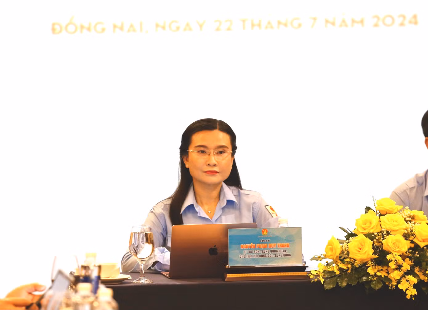 Chị Nguyễn Phạm Duy Trang - Bí thư T.Ư Đoàn, Chủ tịch Hội đồng Đội T.Ư