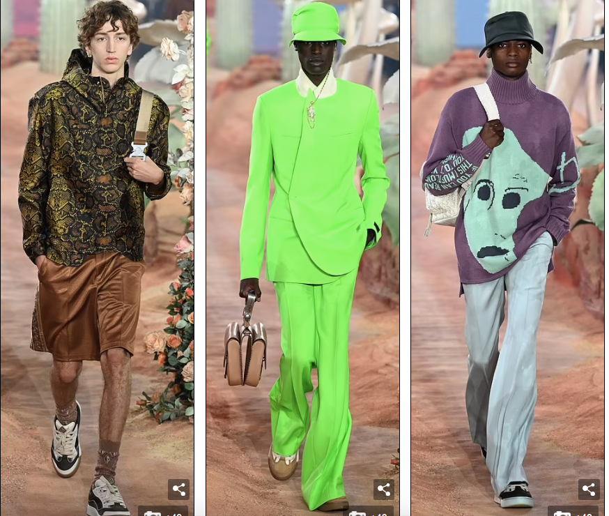 Một số mẫu thiết kế của bộ sưu tập.