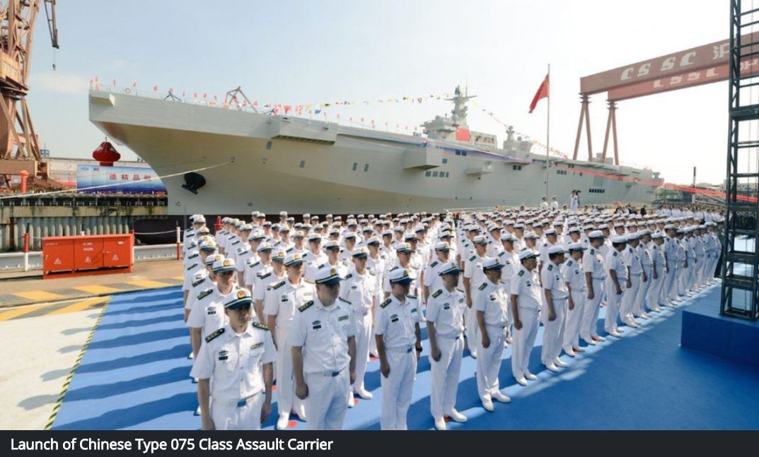 Trung Quốc hạ thủy tàu sân bay - đổ bộ tấn công đầu tiên ảnh 1