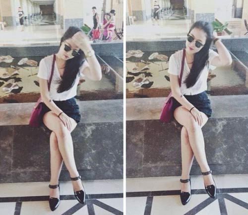 Thể Ny khá co gu ăn mặc