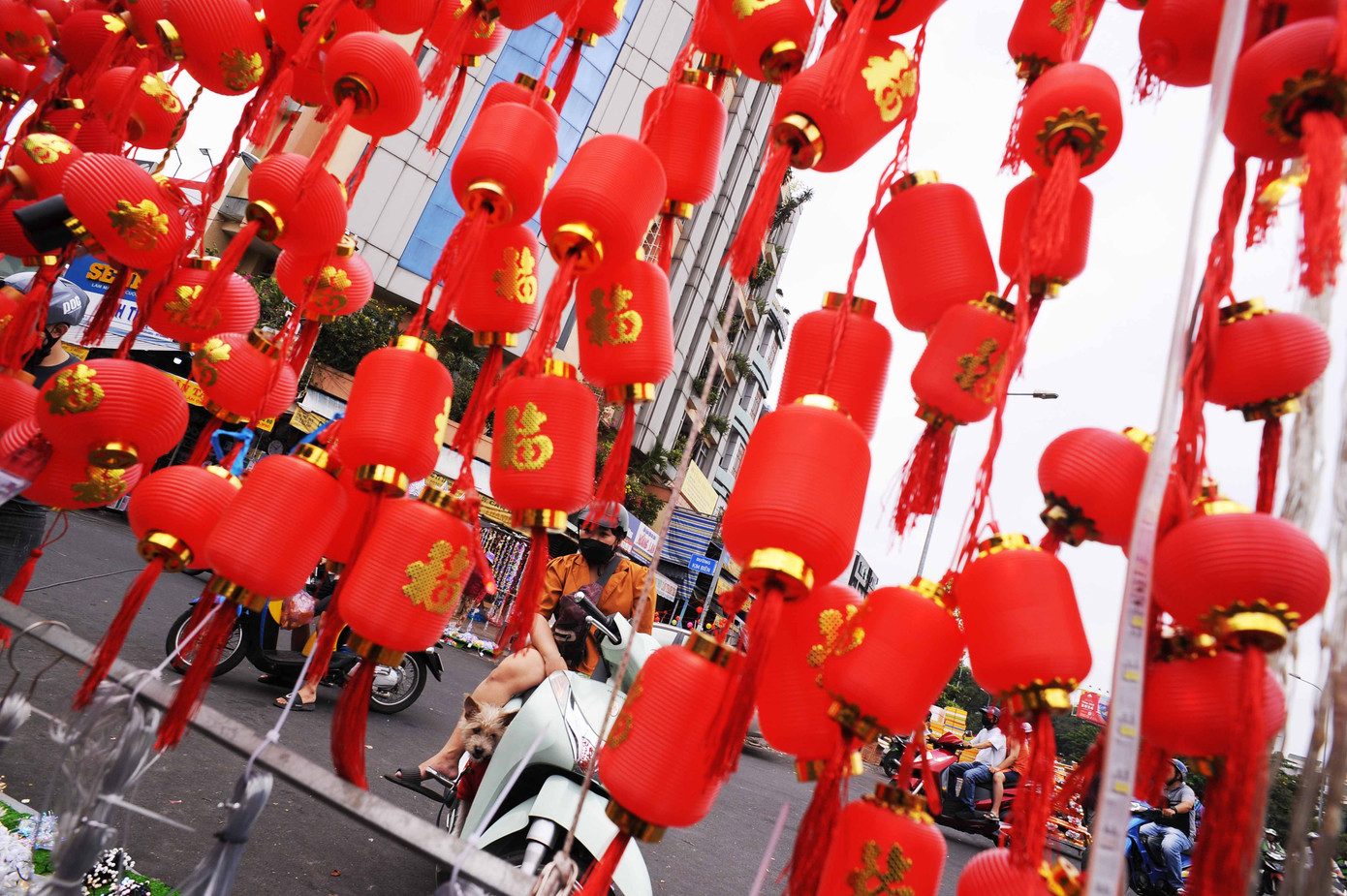 Đèn lồng các loại.