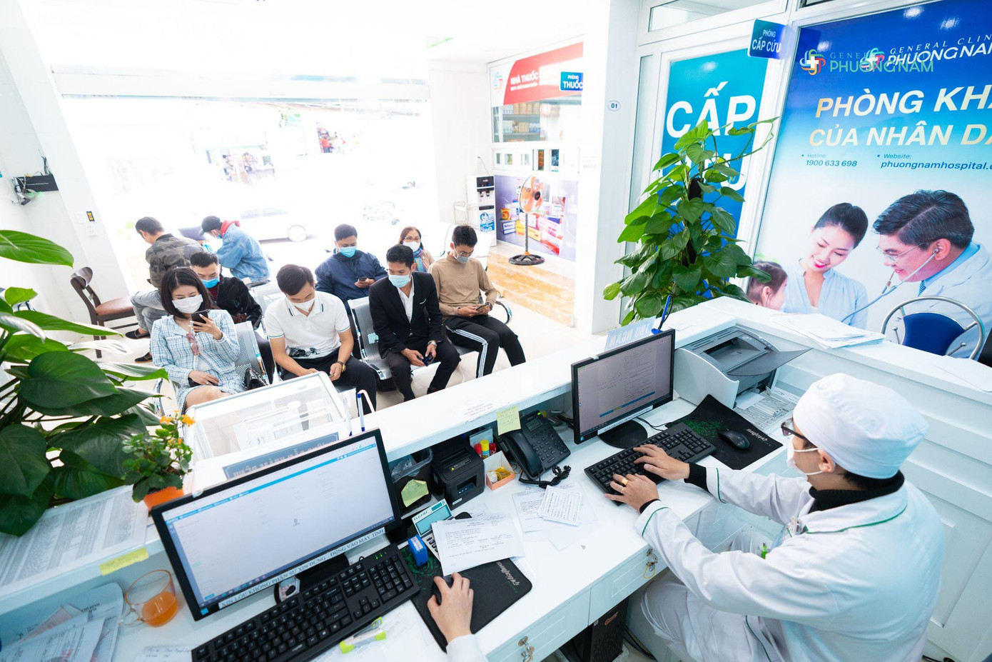 Đa khoa Phương Nam được đông đảo bệnh nhân tin chọn, ủng hộ.