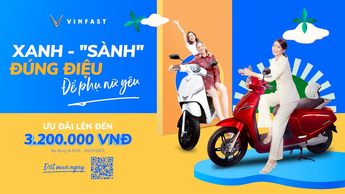 VinFast tung ưu đãi tháng 10 cho xe máy điện lên đến 3,2 triệu đồng ảnh 1
