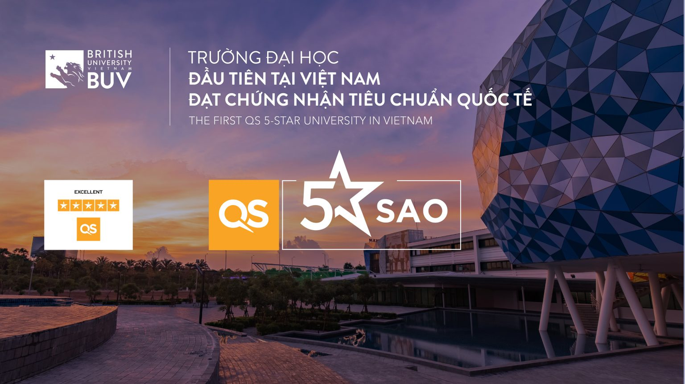 Đặc biệt, chương trình Tài chính và Kinh tế của BUV còn vinh dự nhận được chứng nhận 5 sao về hạng mục Chương trình đào tạo thế mạnh của QS.