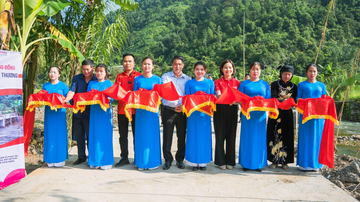 Lễ khánh thành cầu Dr Thành Sơn 03