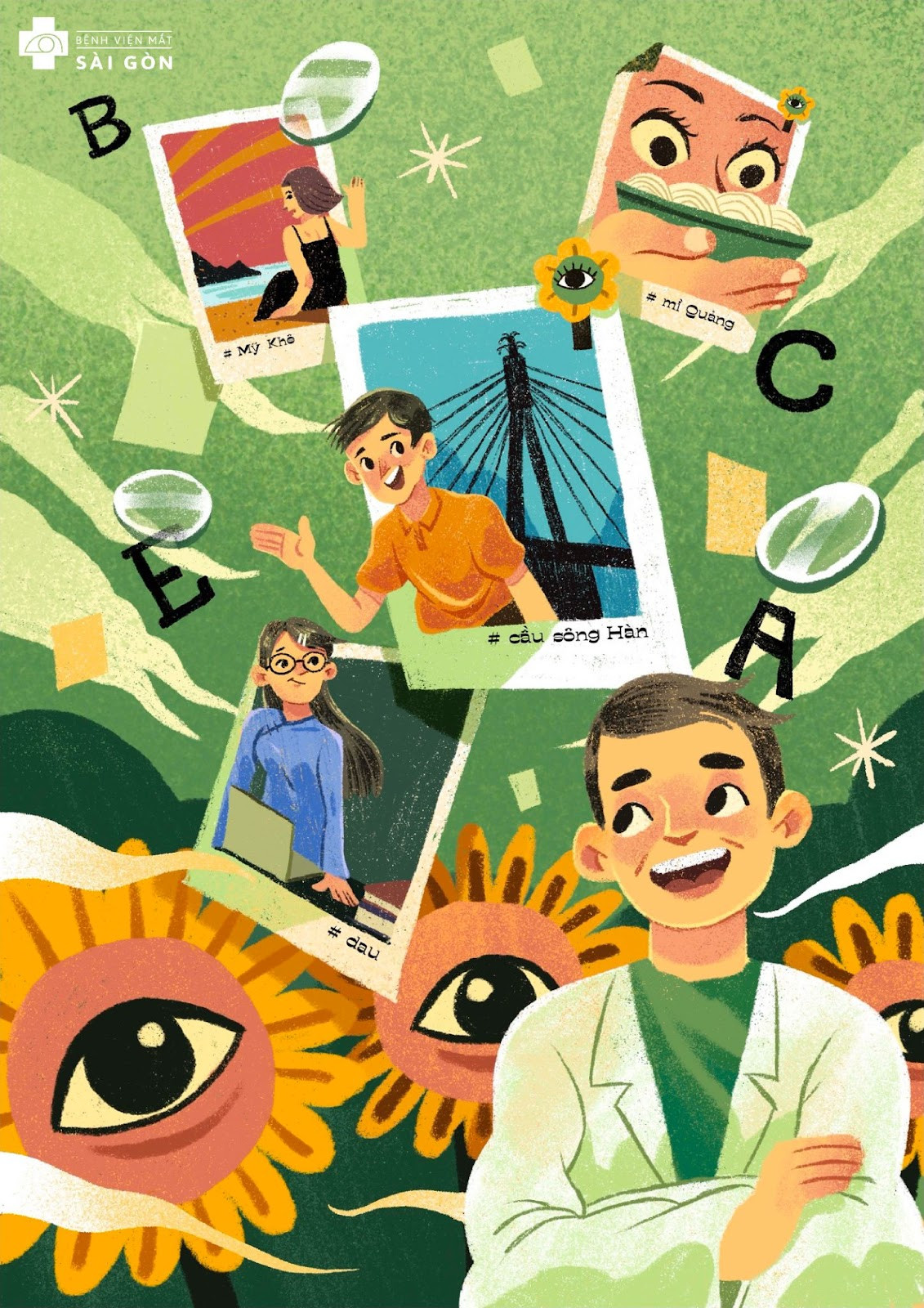 Tác phẩm thuộc TOP 20 cuộc thi vẽ “Mở” Mắt thực hiện bởi tác giả Lê Ích Anh - Khoa kiến trúc, Ngành thiết kế đồ hoạ, Lớp 20DH Tác phẩm thuộc TOP 20 cuộc thi vẽ “Mở” Mắt thực hiện bởi tác giả Lê Ích Anh - Khoa kiến trúc, Ngành thiết kế đồ hoạ, Lớp 20DH