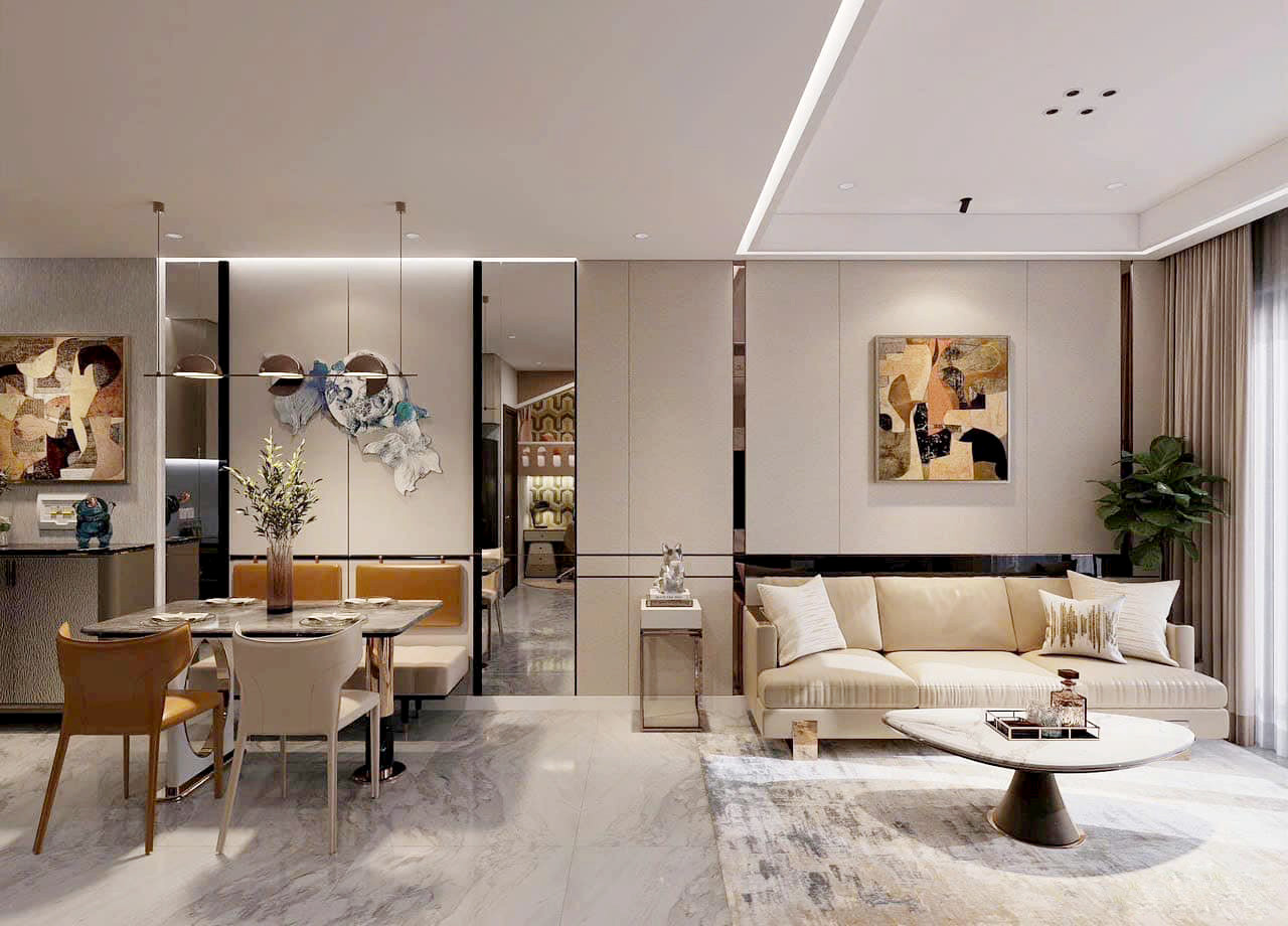 Phối cảnh căn hộ mẫu