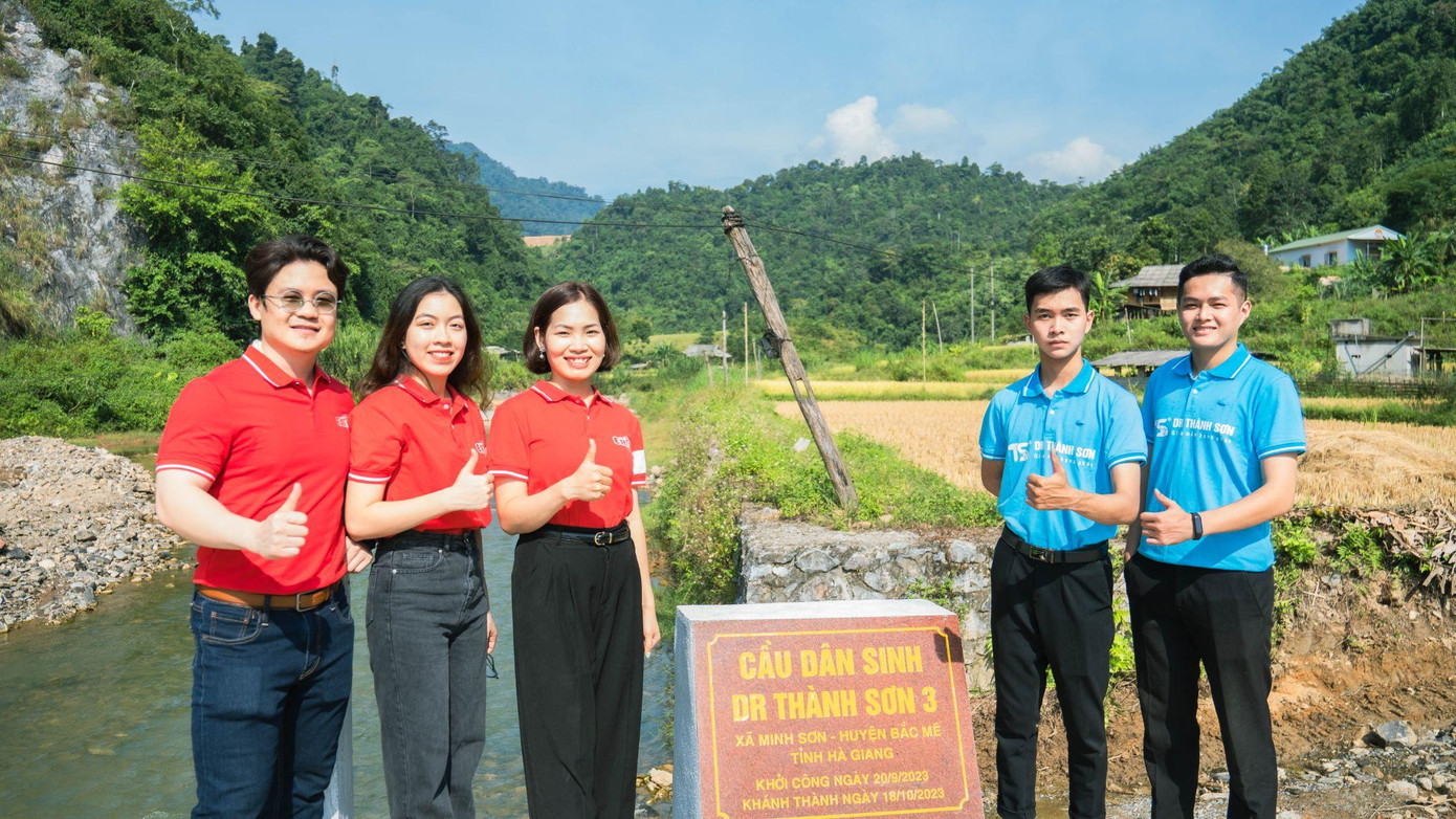 Cầu Dr Thành Sơn 03 chính thức đi vào hoạt động