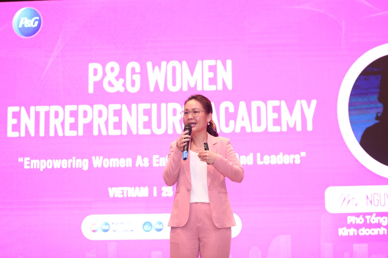Sáng kiến Women Entrepreneurs Academy (WEA) là một những chương trình trọng điểm nhằm thúc đẩy bình đẳng giới và trao quyền cho phụ nữ của tập đoàn P&amp;G