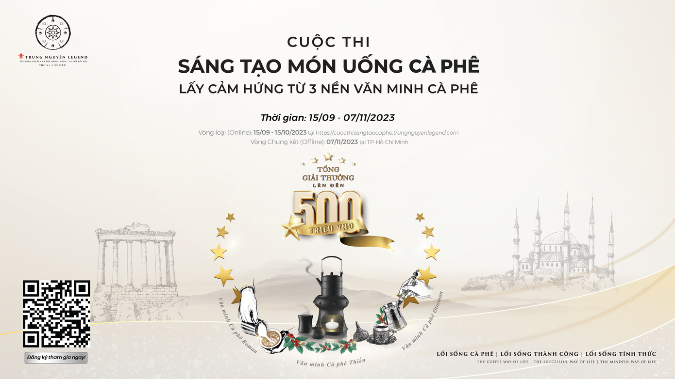Cuộc thi Sáng tạo Món uống Cà phê lấy cảm hứng từ 3 Nền Văn Minh Cà Phê