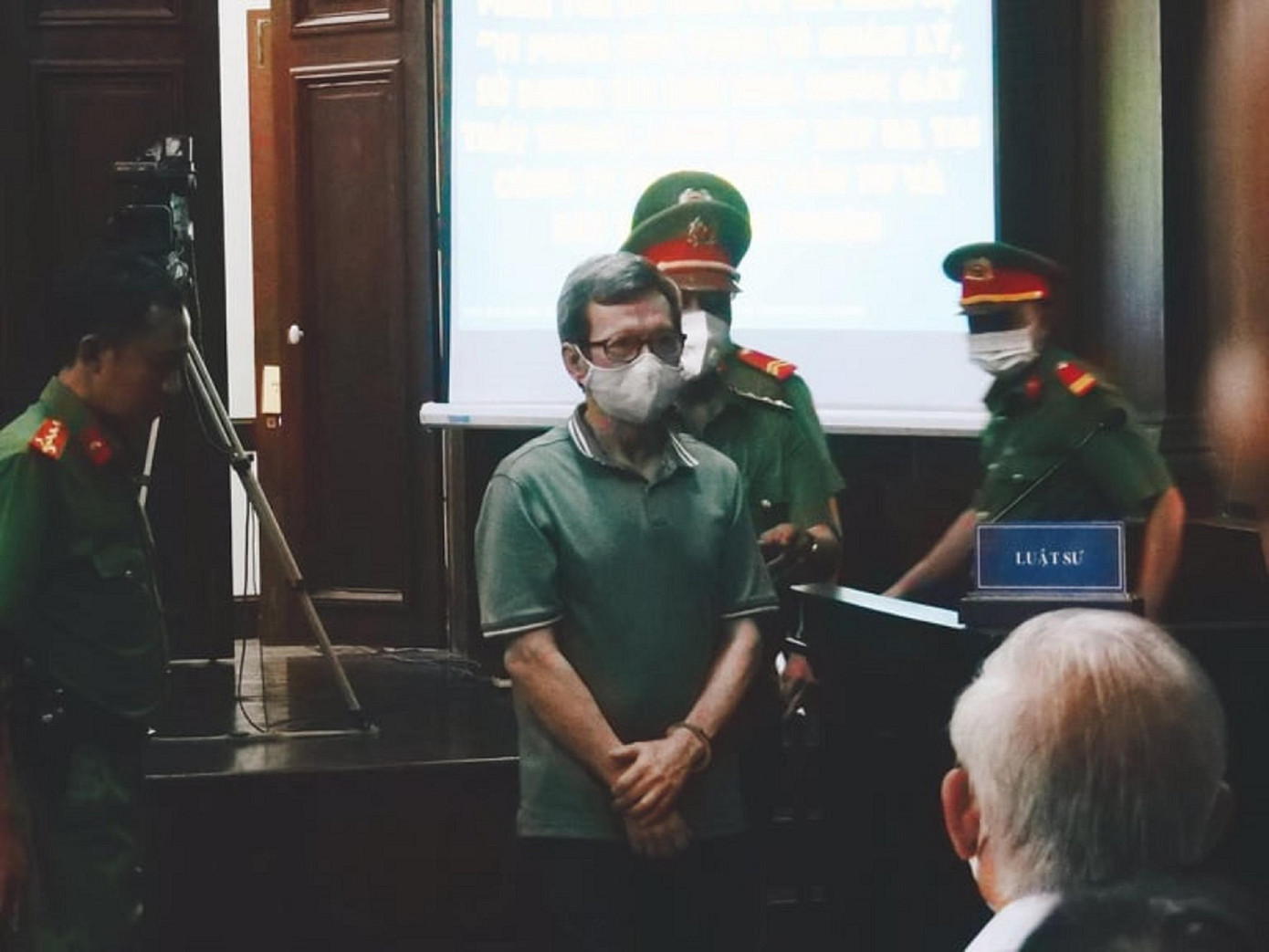 Bị cáo Trần Công Thiện -.Cựu Tổng giám đốc Cty Tân Thuận Bị cáo Trần Công Thiện -.Cựu Tổng giám đốc Cty Tân Thuận