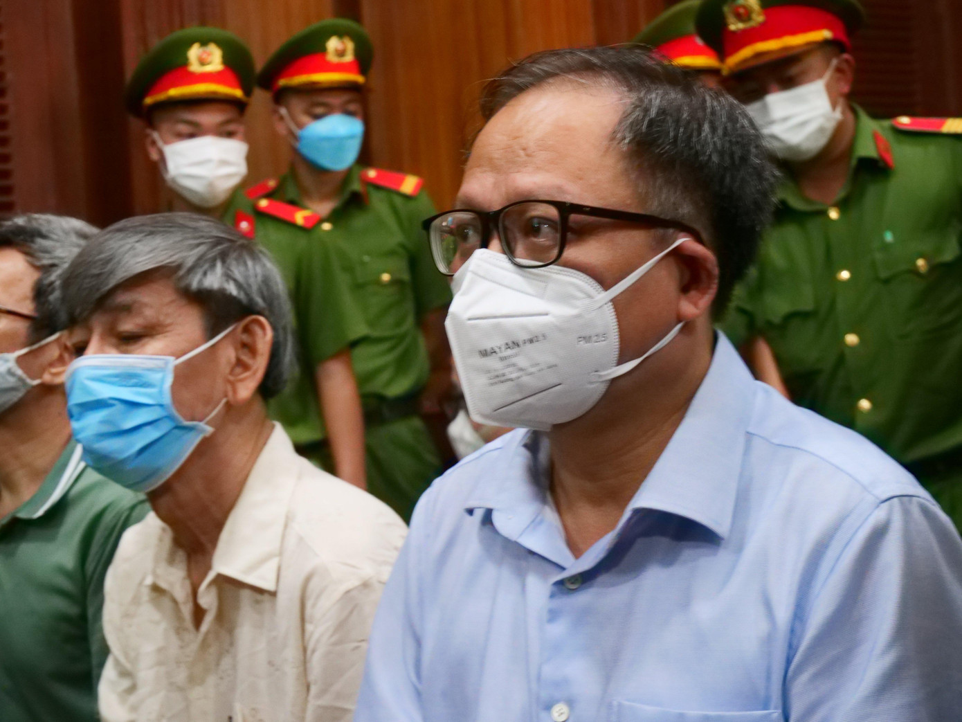 Ông Tất Thành Cang tại phiên tòa. Ông Tất Thành Cang tại phiên tòa.