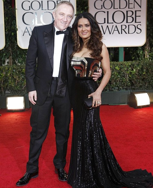 Vợ chồng Salma Hayek và Francois-Henri Pinault 