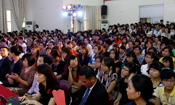 Chương trình mang đến cho sinh viên những câu chuyện về sự thành công