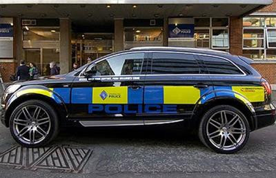 Audi Q7 TDI S-Line thành xe tuần tra của cảnh sát Scotland.