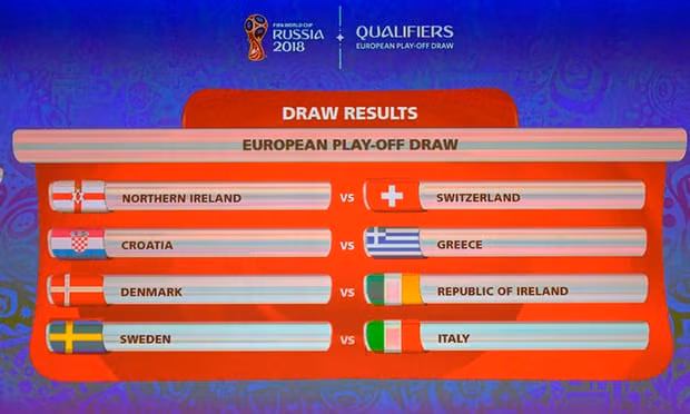Italy quyết đấu Thụy Điển ở play-off World Cup ảnh 1