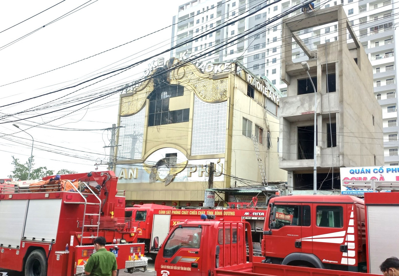 Karaoke An Phú nơi xảy ra vụ cháy Ảnh: Tư liệu Karaoke An Phú nơi xảy ra vụ cháy Ảnh: Tư liệu