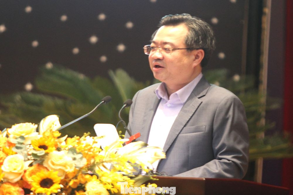 Bộ trưởng Bộ Xây dựng Nguyễn Thanh Nghị phát biểu tại hội thảo. Bộ trưởng Bộ Xây dựng Nguyễn Thanh Nghị phát biểu tại hội thảo.